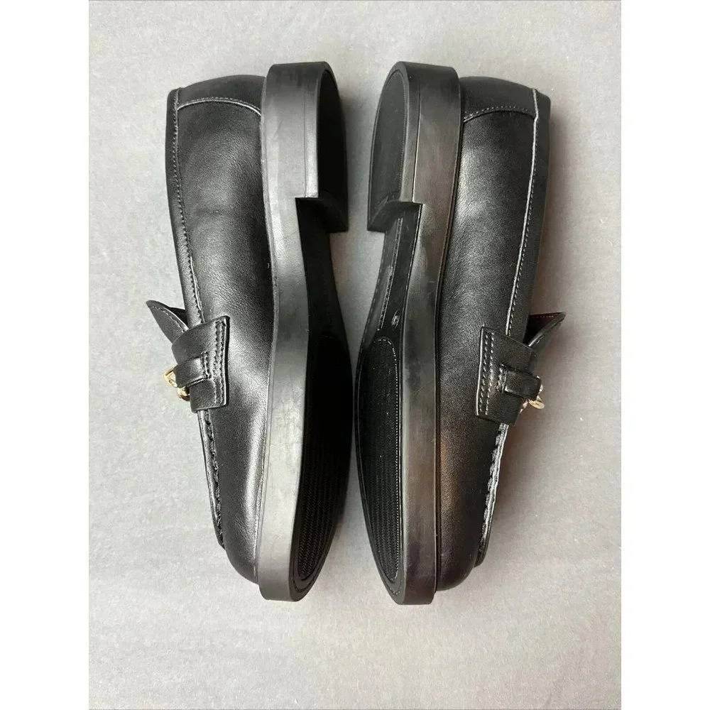 Tommy Hilfiger Black Loafer Women's Slip On Size 6 And 8 New - Picture 10 of 16